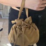 ZARA Bloggers Fav Gold Satin Effect Mini Bucket Bag Photo 7