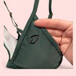 DIXXON NWT army green tanning suit bikini top adjustable straps pool swim beach Size M Photo 2