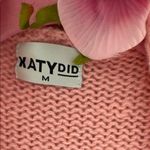 Katydid Pink Cherry Embroidered Cardigan Size M Photo 4