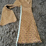 Mother The Halter Doozy Jumpsuit Retro Chained & Confused Print small Brown Size 26 Photo 14