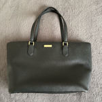Kate Spade  Black Tote Bag Large Leather Photo 0
