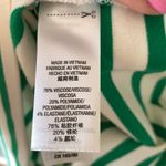 Juicy Couture  Green & Cream Stripe Dress Medium Photo 3