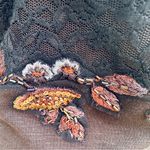 Free People Black dress Embroidered Beaded Sequin Secrets of Eden Photo 13