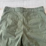 Frank & Eileen  Blackstone Pants size 6 Green Twill Raw‎ Hem Ankle Khakis Photo 11