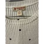 Brooks Brothers  Red Fleece Sweater Womens Small Polka Dot‎ White Knit Vest  W Photo 1