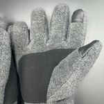Apana  Cold Weather Touchscreen Gloves S/M Gray Faux Fur Cuff Winter Warm NWT Photo 1
