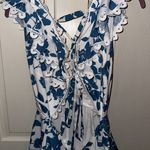 Luxxel Blue Floral Romper Photo 2