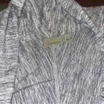 Athleta Gray Open Drape Front Cardigan quarter Sleeve Women Size medium Photo 8