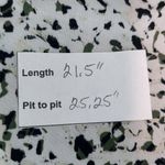 Old Navy Active White and Green Oversized Athletic Tee Size Large Sporty T-Shirt Photo 1