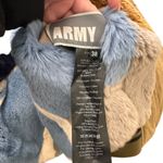 YVES SALOMON ARMY Fox Lined Khaki Parka Green Sz 38 Size M Photo 6