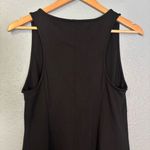 Anthropologie Maeve Black Jersey Sleeveless Vest Top Size Small Preppy Old Money Photo 7