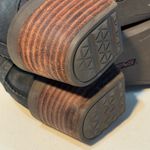 Teva  Black Leather Ankle Booties Women’s Size 7.5 Moto Western Boho Chic Boots Photo 5