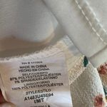 Lila Rose Cream Floral Mini Dress Size Medium Photo 3