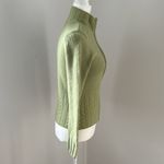 Eagle’s Eye Pale Green Lambswool Cardigan Sweater sz S Photo 5