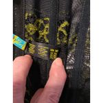 Brand New La Fee Verte Women's Size 34D Black Yellow Bustier Corset Photo 3