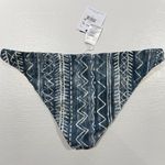 O'Neill New Reversible Rockley Bikini Bottoms Green Floral Blue Geo Stripe Photo 16