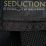 Vintage‎ Seduction Frederick's of Hollywood Black Size M Photo 5