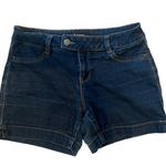 D. Jeans Dark Blue Jean Shorts Size 6 Photo 0