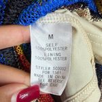 Petal Dew Multicolor Crochet Knit Maxi Skirt. Size M Red Size M Photo 5