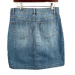 Westport Denim Skirt Mini Embroidered Boho Cowgirl Casual Festival Size 10 Photo 1