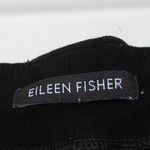 Eileen Fisher Womens Stretch Crepe Slim Ankle Pull On Pants Size L Black Staple Photo 3
