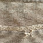 American Eagle  Outfitters Cream Fitted Long Sleeve Photo 1