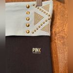 Victoria's Secret NWOT Victoria’s Secret (S) Y2K Fold Over Yoga Pants Leggings Flare bling “VTG” Photo 2