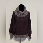 Nine West Burgundy Turtleneck Sweater Photo 1