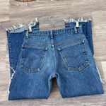 Levi's Vintage orange tab Levi’s distressed kick flare crop jeans‎ Photo 4