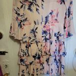 Eliza J Floral pink dress Photo 1