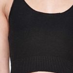 Honey Punch  Black Knit Crop Top Photo 3