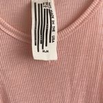 Free People Flowy Peach Tank Top Ribbed Photo 2