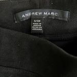 Andrew Marc  suede Flat Front NWT Black Pants‎ Size Small Photo 2