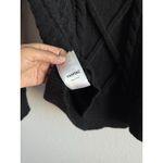 Vamtac Cable Knit Sweater Women's Sz XS Black Crew Neck Pullover Casual Classic Photo 8