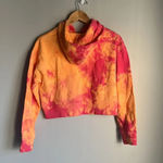 frankie's bikinis Sherbert Burl Tie Dye Hoodie Photo 2