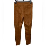 Spanx NWT  Faux Suede Leggings‎ SMALL PETITE in Rich Caramel SP PS Photo 4