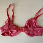 Calvin Klein unlined pink lace trim demi bra Photo 6