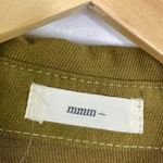 MEIER.Q Khaki Brown Long Sleeve Button Front Dress Women's Size Medium/Large M/L Photo 5