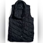 Nicole Miller EUC ORIGINAL Black Sleeveless Diagonal-Zip Vest - Medium Photo 1