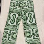 SheIn Green Printed Pants Photo 0