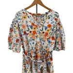 st. john's bay St John’s Bay Floral Embroidered Detail Puff Sleeve Midi Dress size 3X NWT Photo 3