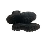 EXPRESS ✨ Black Gore Lug Sole Ankle Sz 7 Boots✨ Photo 6