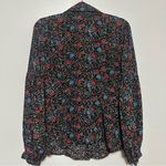 Free People  Floral Ruffle Blouse XS Photo 1