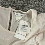 Club Monaco NWT  Ruched Puff Sleeve Top Sz L Photo 9