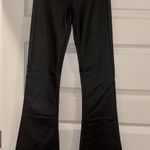 Edikted Faux Leather Flare Jeans Photo 0