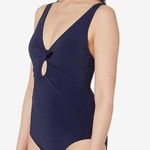 Robin Piccone Ava Plunge One-Piece swimsuit in Navy blue size 2 Photo 0