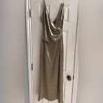 Pretty Lavish Esmee Wrap Maxi Bridesmaid Dress Olive Green Formal Elegant Size 2 Photo 1