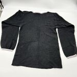 Hanes Women's Her Way Black Waffle Weave Thermal Top Base Layer-Lace Trim-Sz XL Photo 4