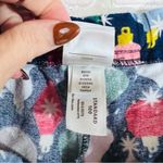 Hanna Andersson Christmas Holiday Ornament Print Multicolor Pajama Pants Size L Blue Size L Photo 6