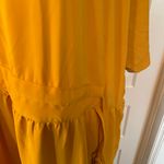 NWT Mustard Tiered Maxi Dress Yellow Size 18 Photo 1